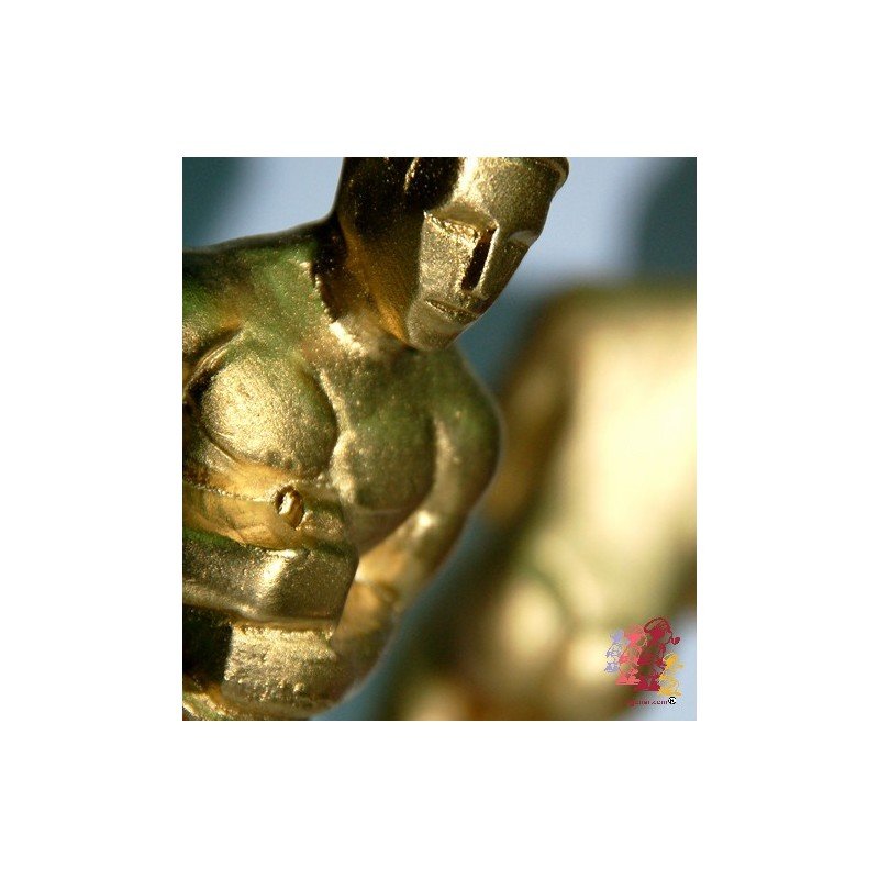 Caganer Statue dorée